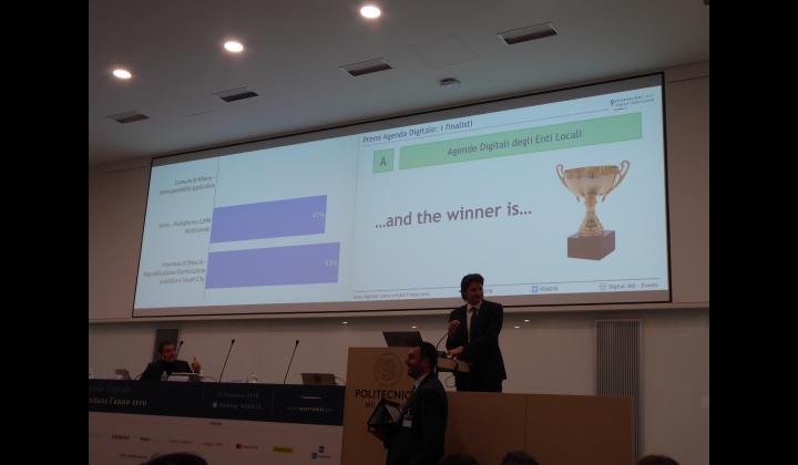 La Provincia vince il Premio Agenda Digitale 2018 La Provincia vince il Premio Agenda Digitale 2018