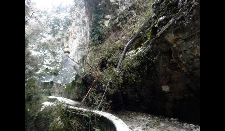 Chiusura Strada della Forra di Tremosine Chiusura Strada della Forra di Tremosine